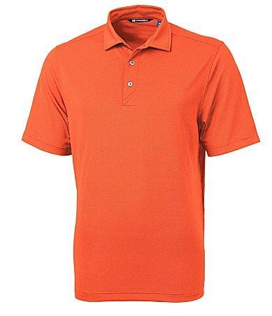 Cutter  Buck Big  Tall Virtue Eco Pique Performance Stretch Short-Sleeve Recycled Materials Polo Shirt Product Image
