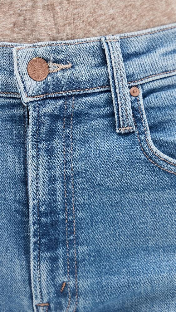 MOTHER The Rambler Zip Flood Jeans | Shopbop Product Image