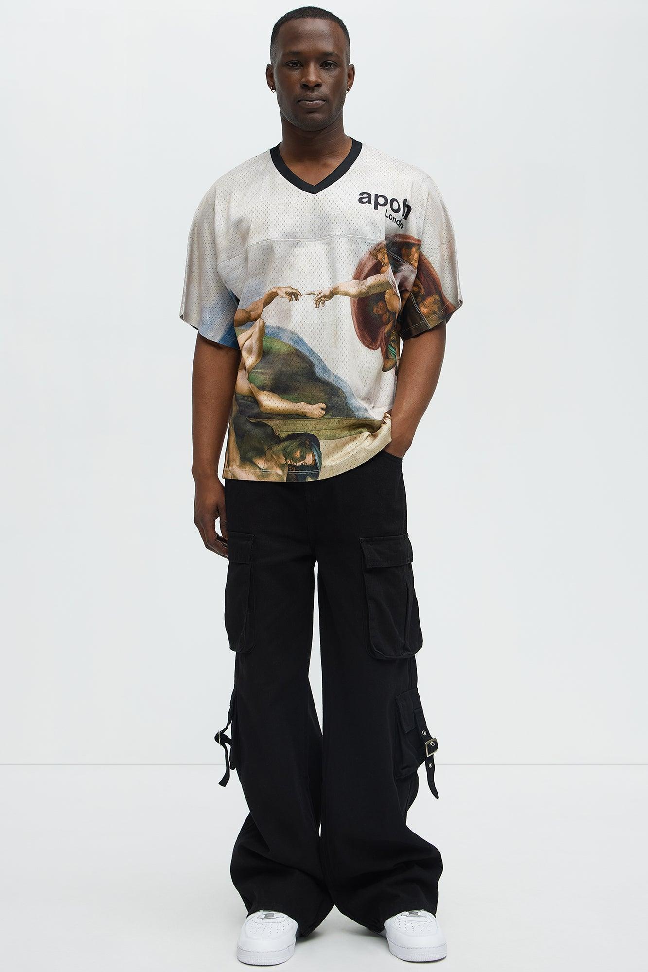 Michelangelo Short Sleeve Jersey - Multi Color Male Product Image