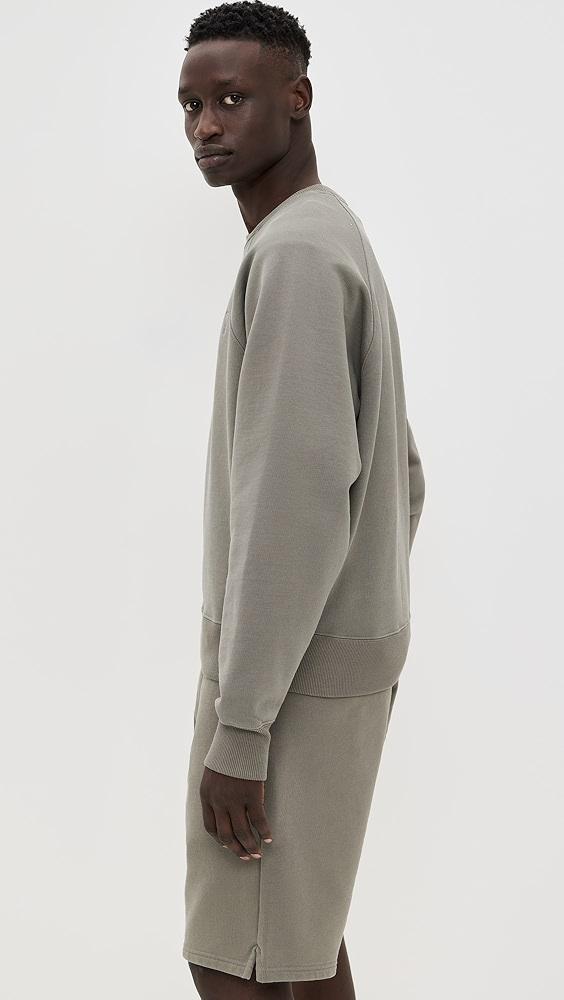 AMI ADC Boxy Fit Tonal Logo Sweatshirt | Shopbop Product Image