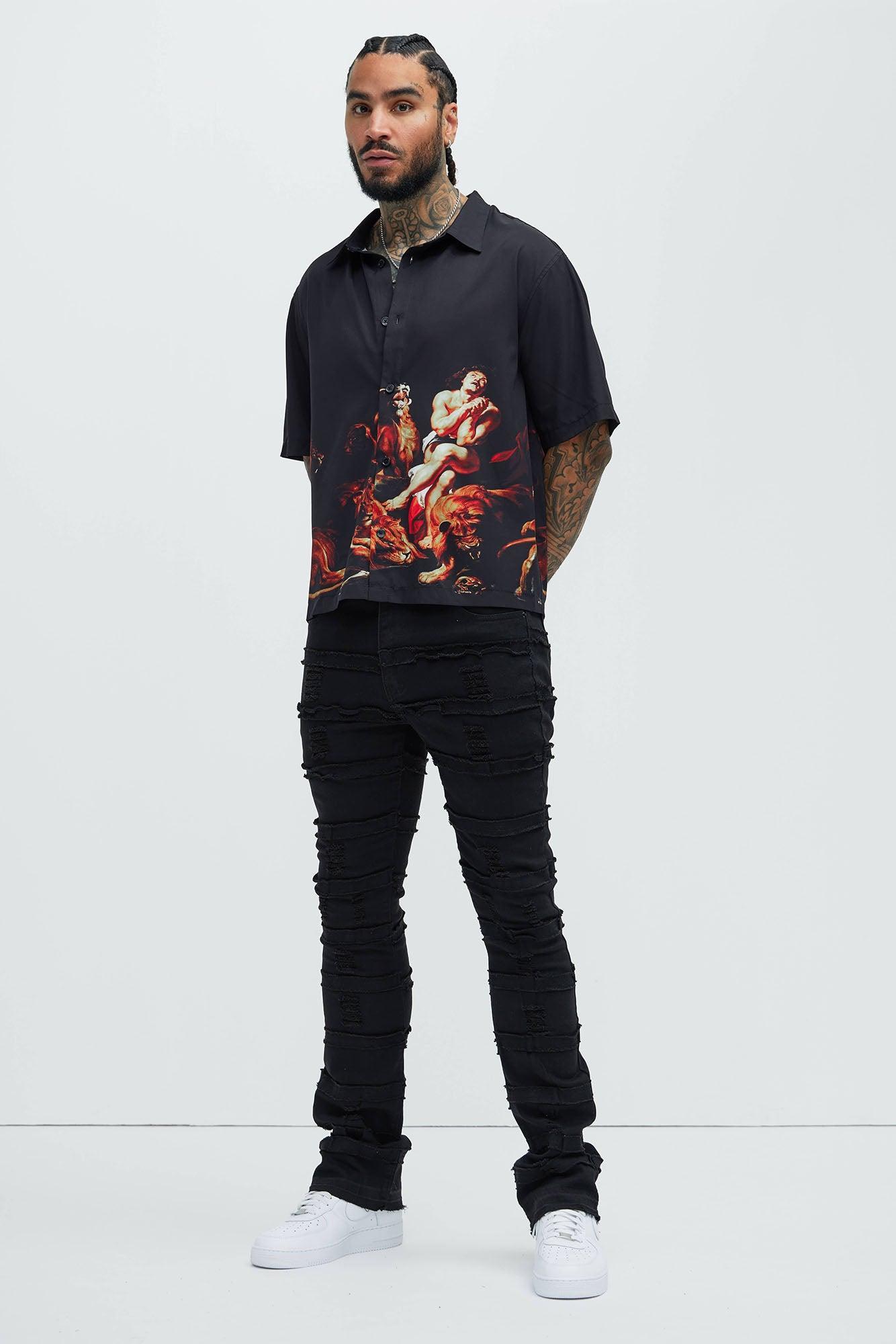 Lions Den Shirt - Black Product Image