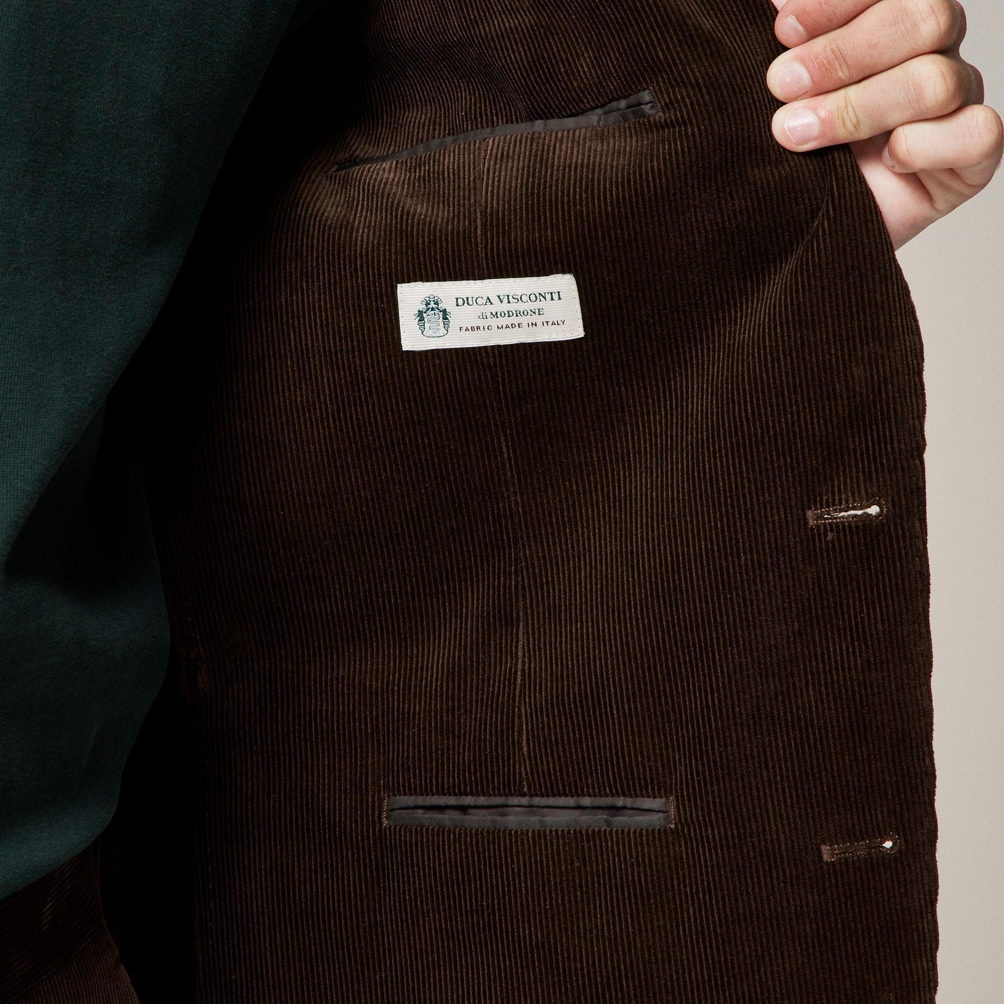 Crosby Classic-fit suit jacket in Italian cotton corduroy Product Image