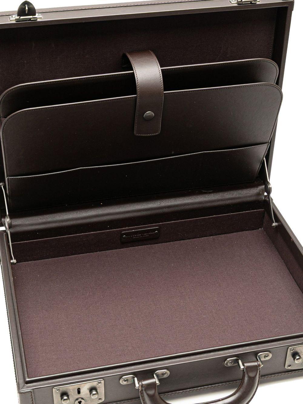 2010 Nappa Intrecciato Attache Briefcase business bag Product Image