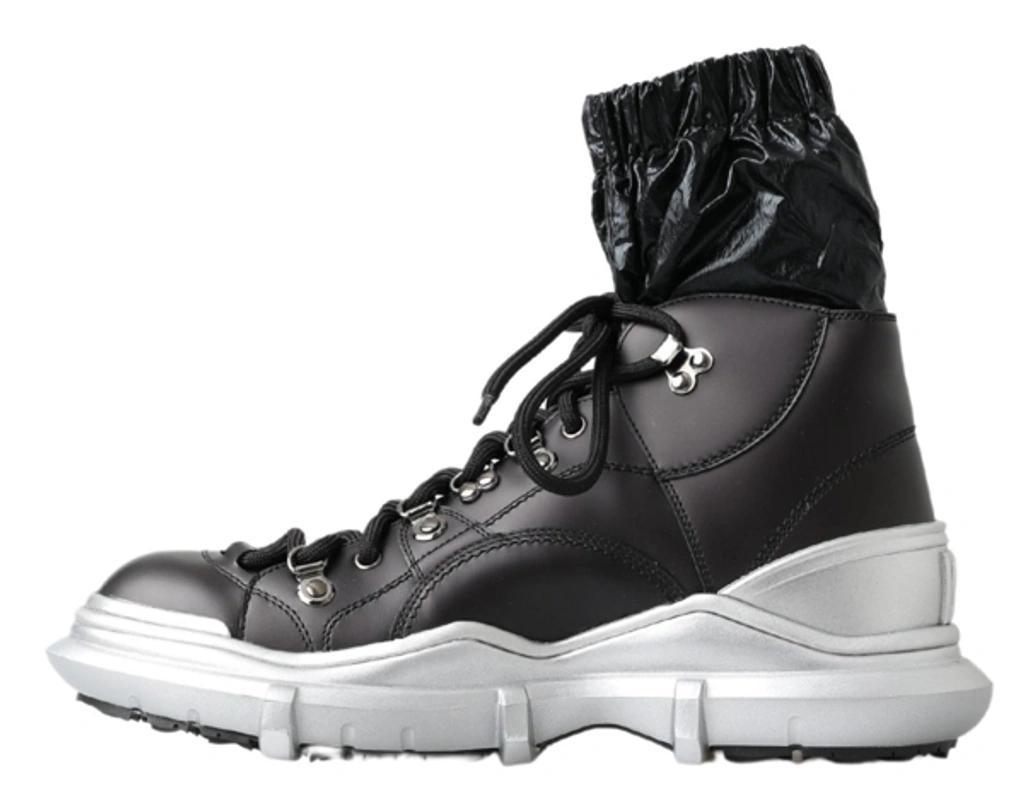 DOLCE & GABBANA Lace-up Boot In Black Product Image