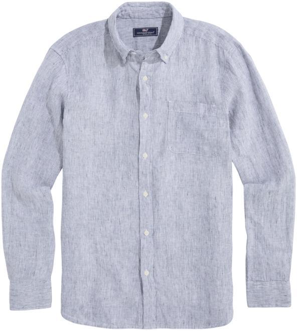 Leeward Stripe Linen Shirt Product Image