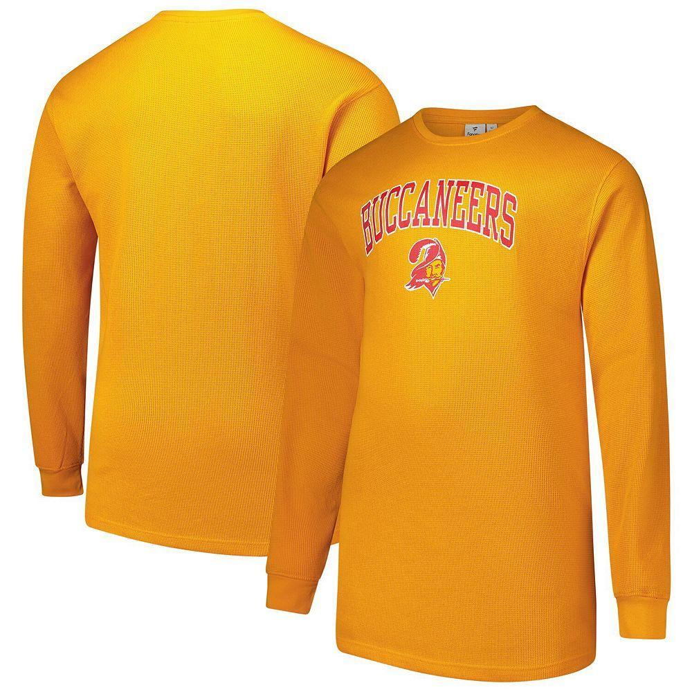 Mens Fanatics Tampa Bay Buccaneers Big & Tall Throwback Thermal Long Sleeve T-Shirt Product Image