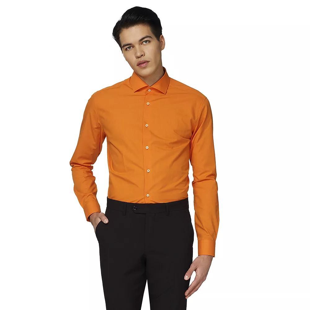 Men's OppoSuits Modern-Fit Dress Shirt, Size: Small, White Knight Product Image