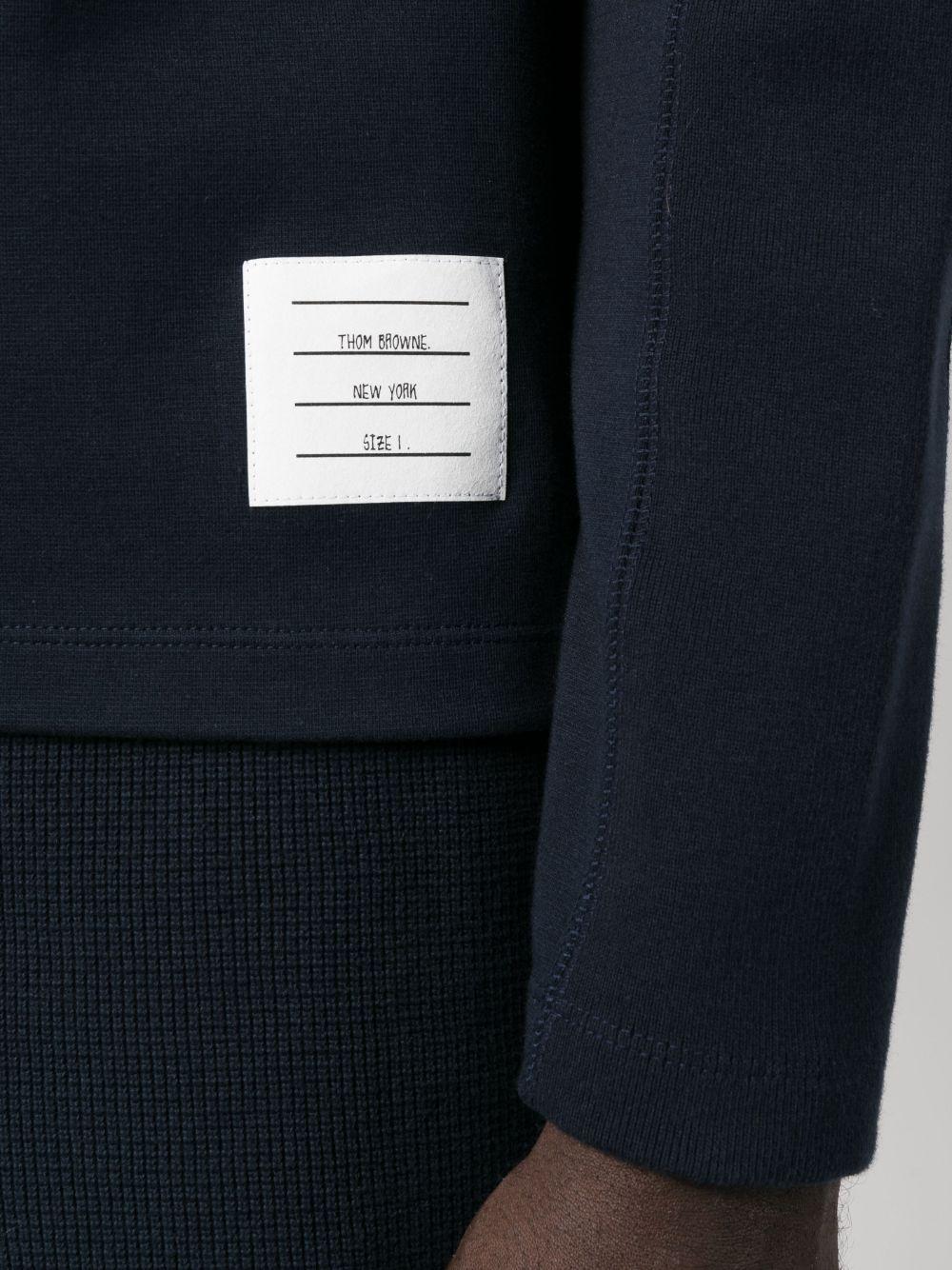 Engineered 4-Bar cotton sweatshirt Product Image