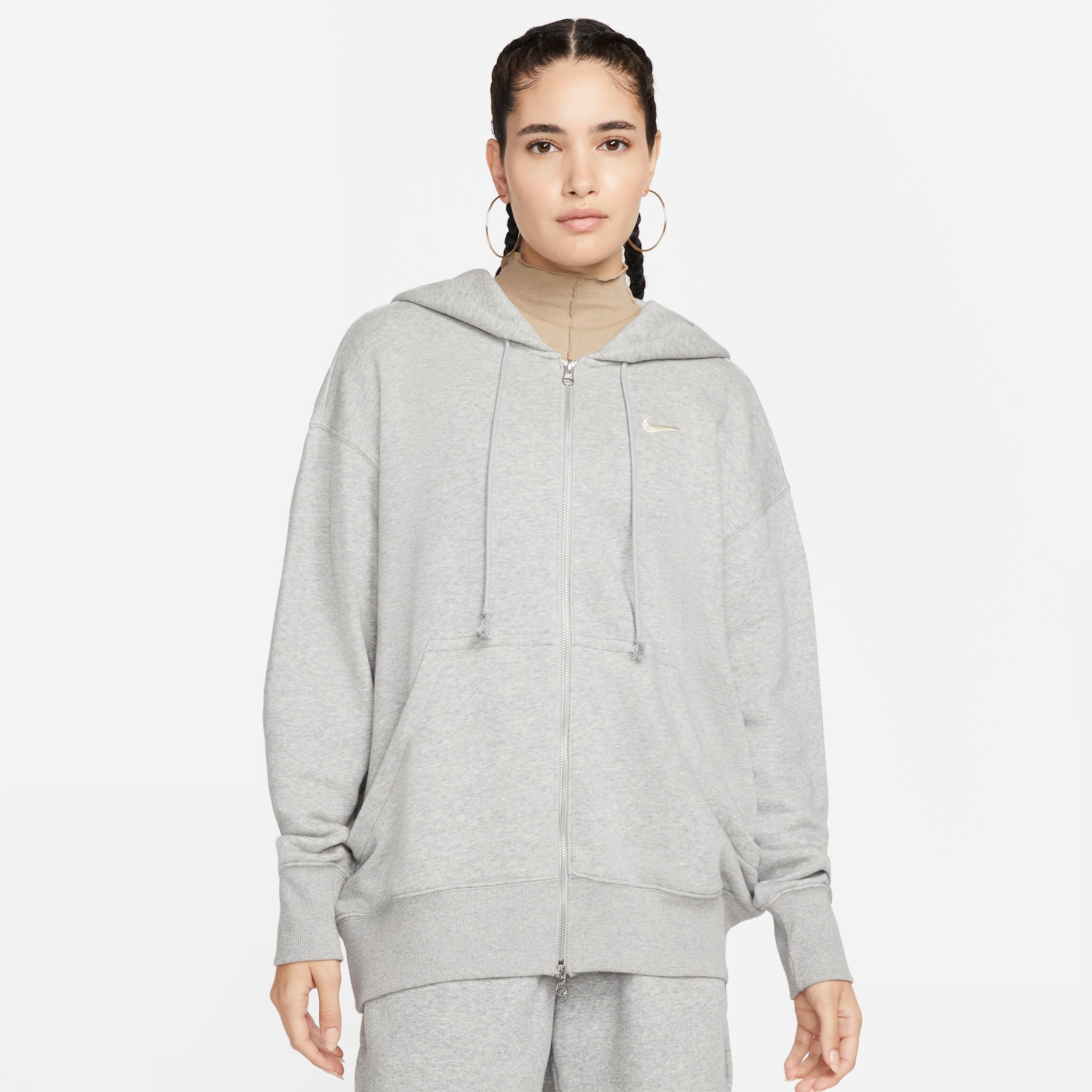 Nike Womens Sportswear Phoenix Fleece Oversized Full-Zip Hoodie Product Image