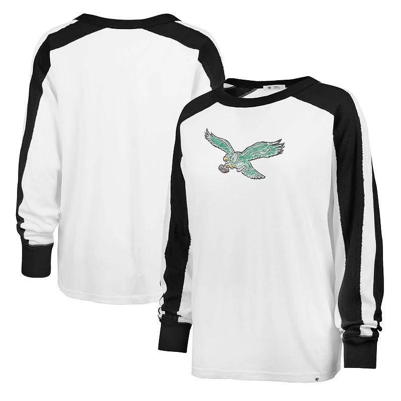 Womens 47 Philadelphia Eagles Premier Caribou Long Sleeve T-Shirt Product Image