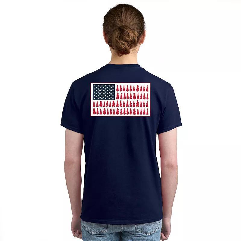 Mens Columbia Americana Adventure Print Short Sleeve Graphic Tee Product Image