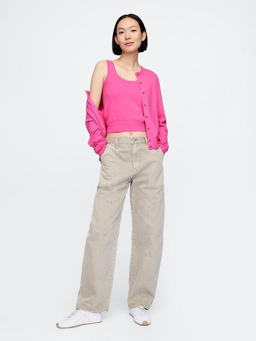 CashSoft Cropped Tank Top Product Image