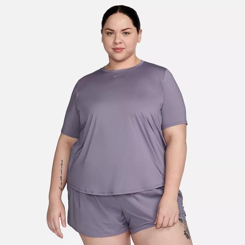 Nike One Classic Women's Dri-FIT Short-Sleeve Top (Plus Size) Product Image