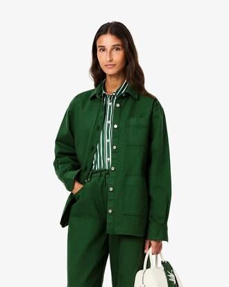 Oversized Denim Overshirt Product Image