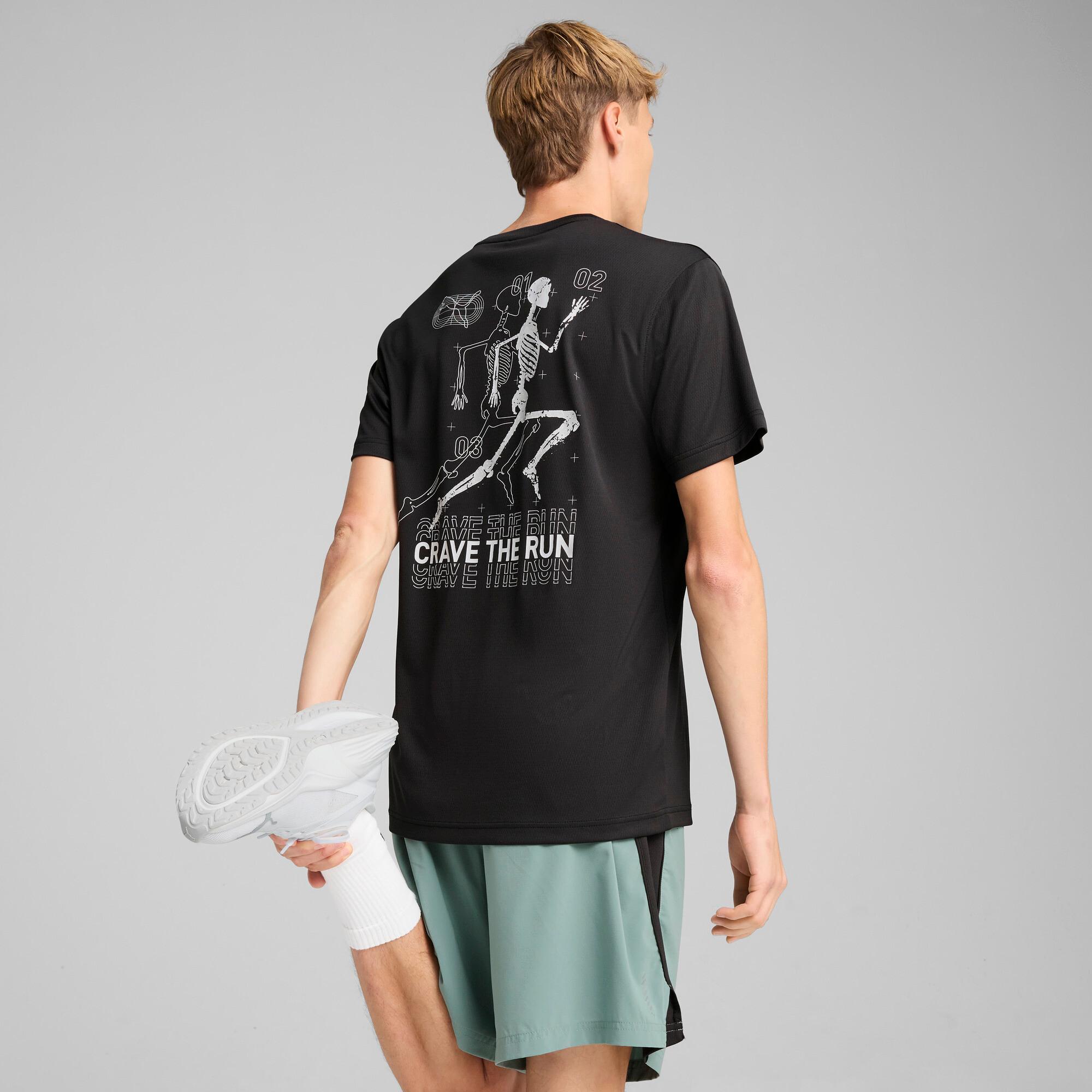 PUMA Skeleton Running Men's Graphic T-Shirt Product Image