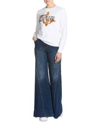 Studded Graphic Sweatshirt Product Image