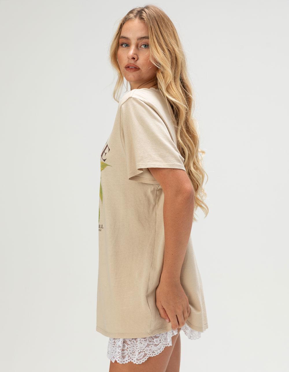 O'NEILL Citrus Paradise Womens Boyfriend Tee - TAN Product Image