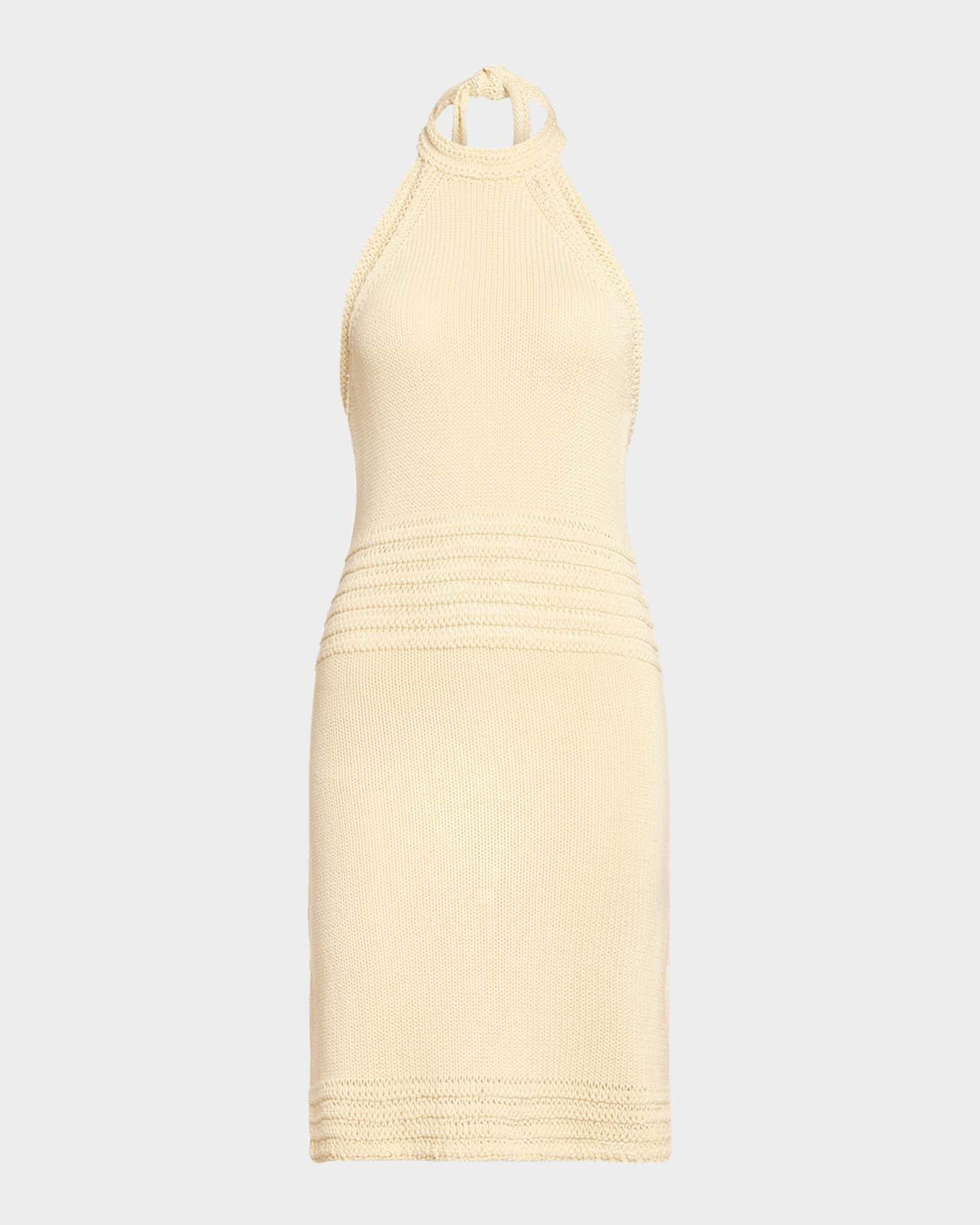 Joelle Crochet Mini Dress Product Image