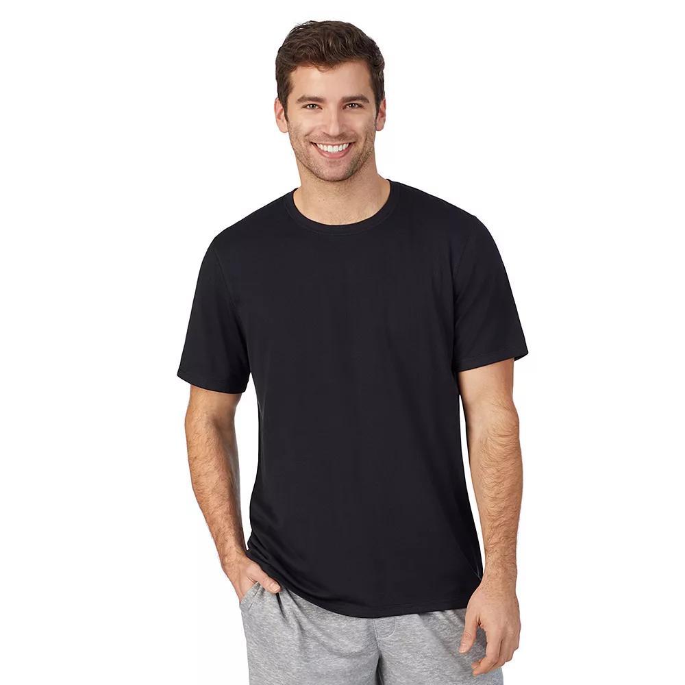 Big & Tall Cuddl Duds Far Infrared Crewneck Short Sleeve Pajama Tee, Mens Product Image