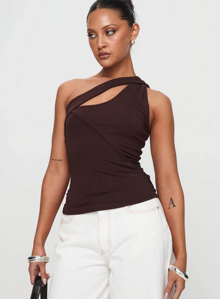 Valoria Top Brown Product Image