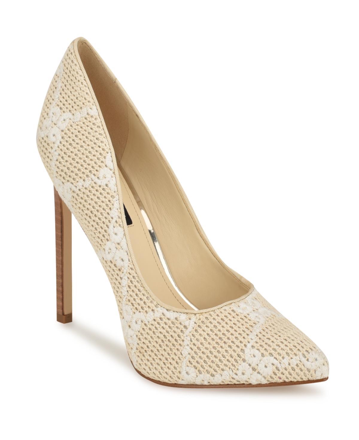 Nine West Tatiana Pump Leather) High Heels Product Image