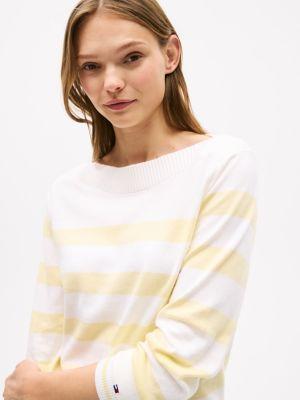 Stripe Boatneck Sweater Product Image