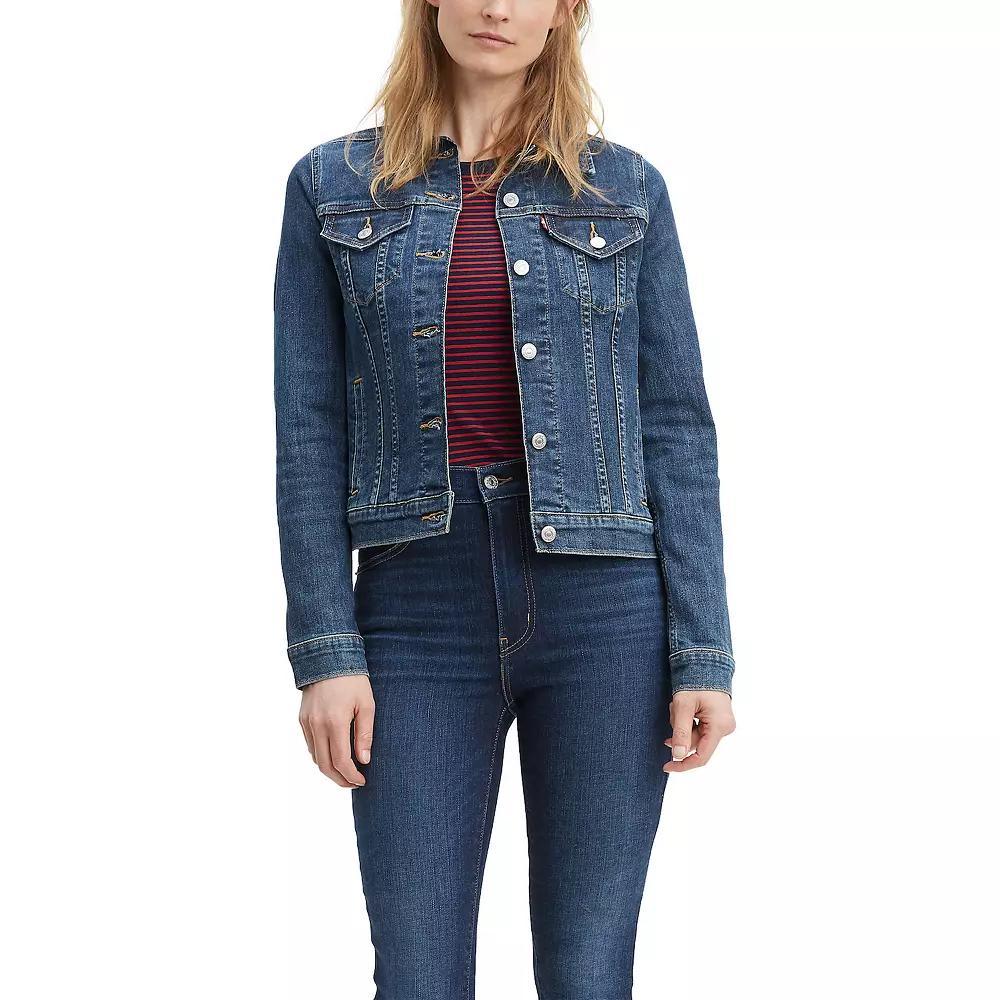 Womens Levis Original Trucker Jean Jacket Product Image