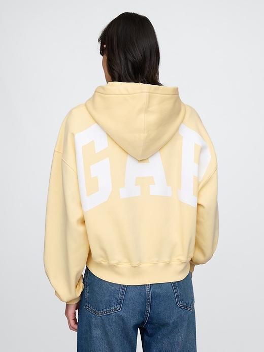 VintageSoft Cropped Hoodie Product Image
