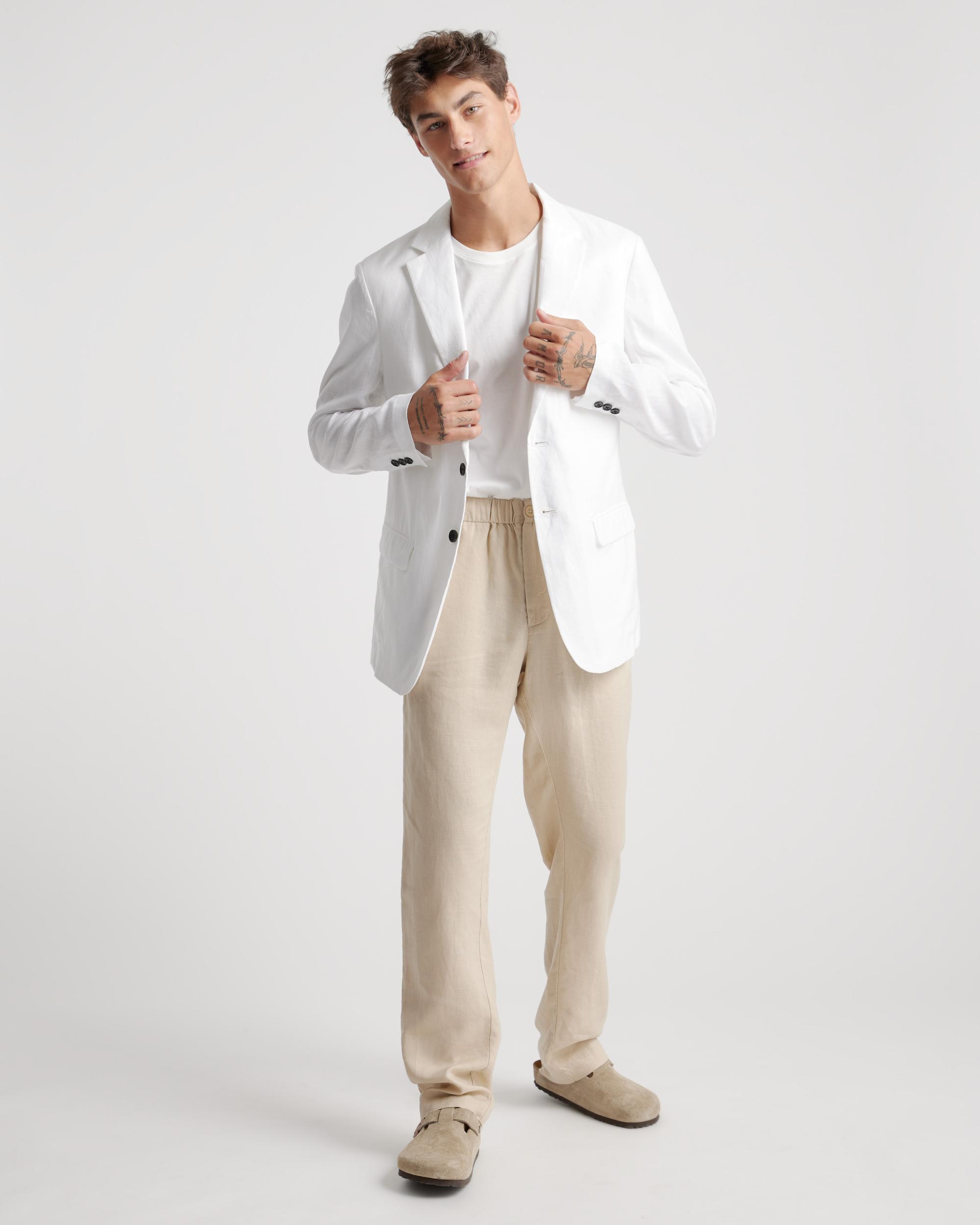 Quince | Men's 100% European Linen Blazer Size XL Product Image