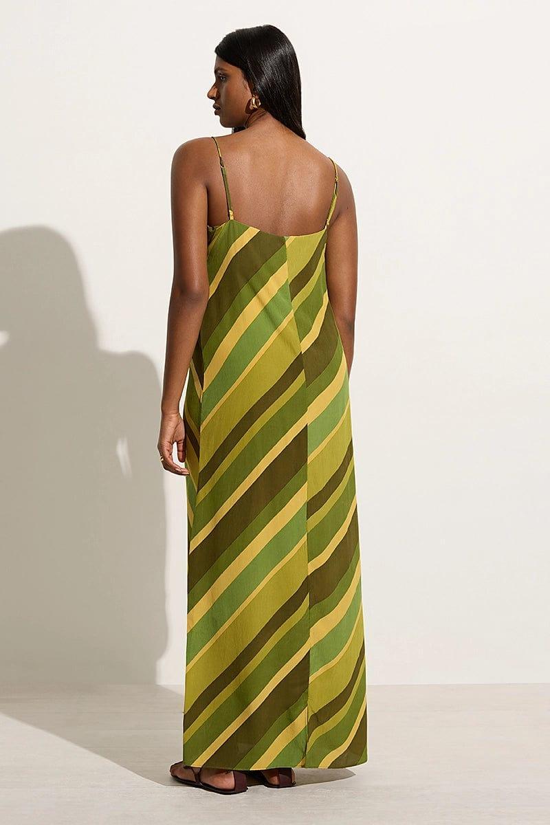 Muni Maxi Dress Cisco Stripe Palm - Final Sale Product Image