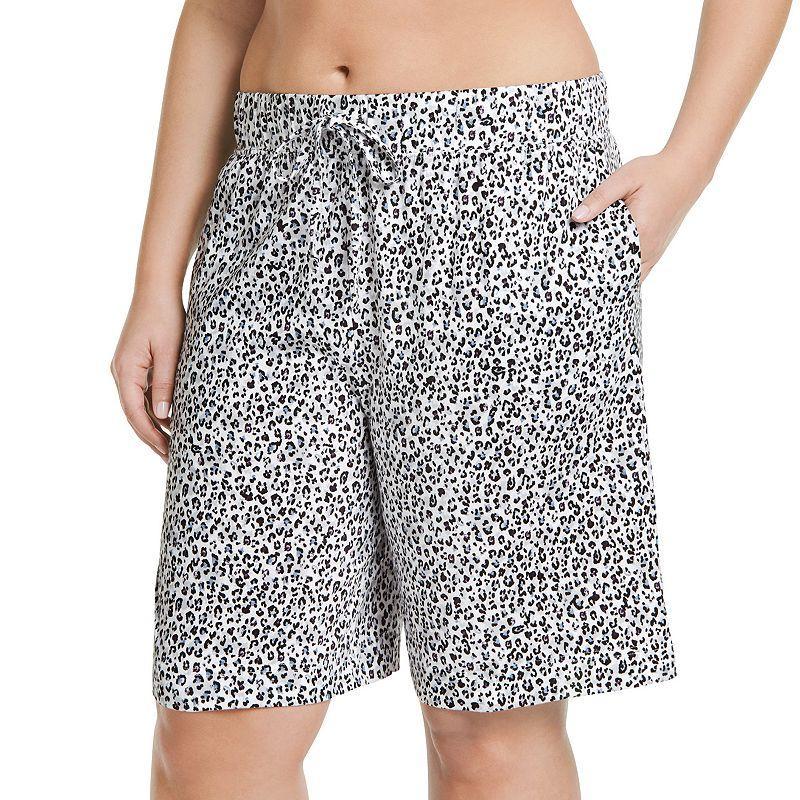 Plus Size Jockey Everyday Essentials Bermuda Pajama Shorts, Womens Product Image