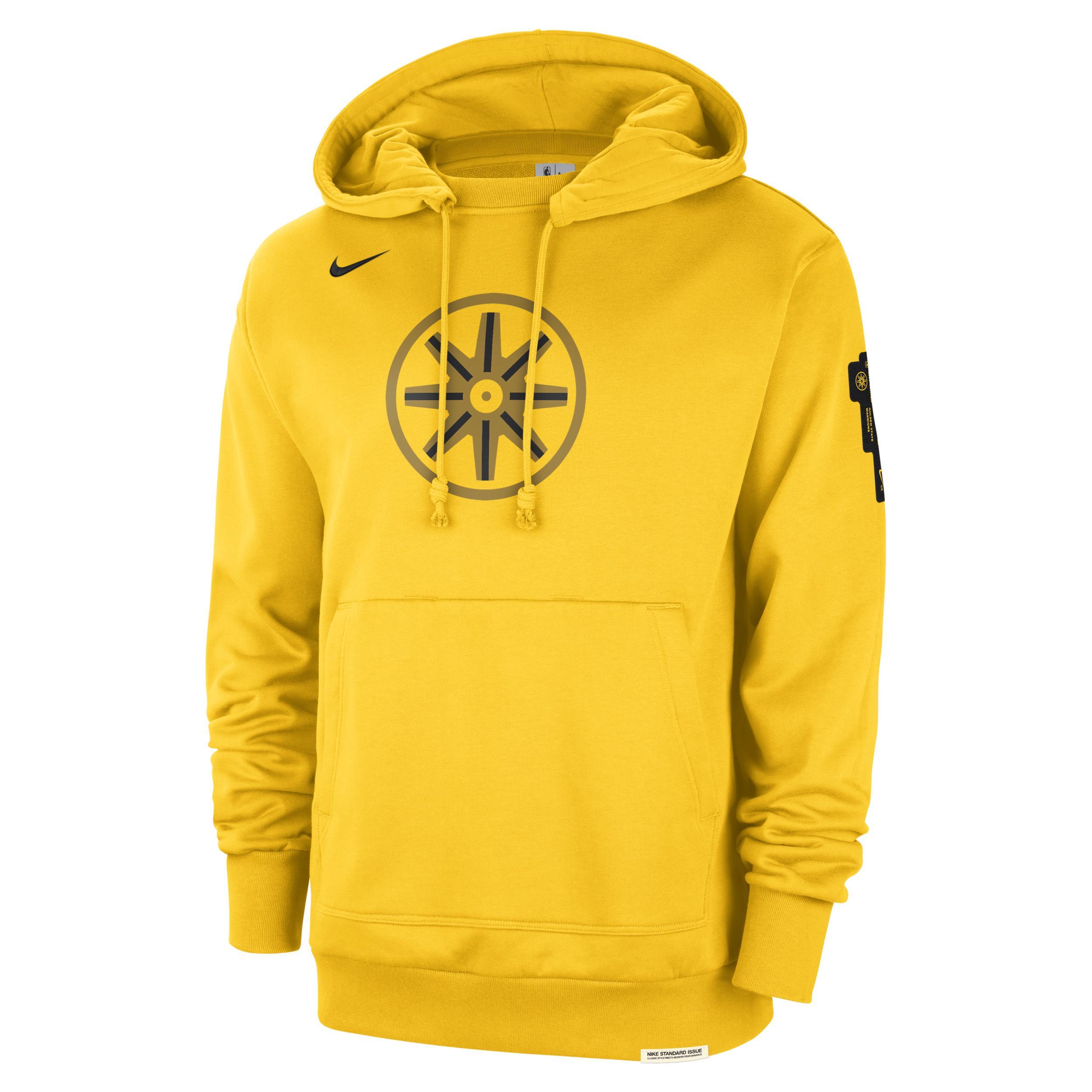 Golden State Warriors Standard Issue 2023/24 City Edition Men's Nike NBA Courtside Hoodie Product Image