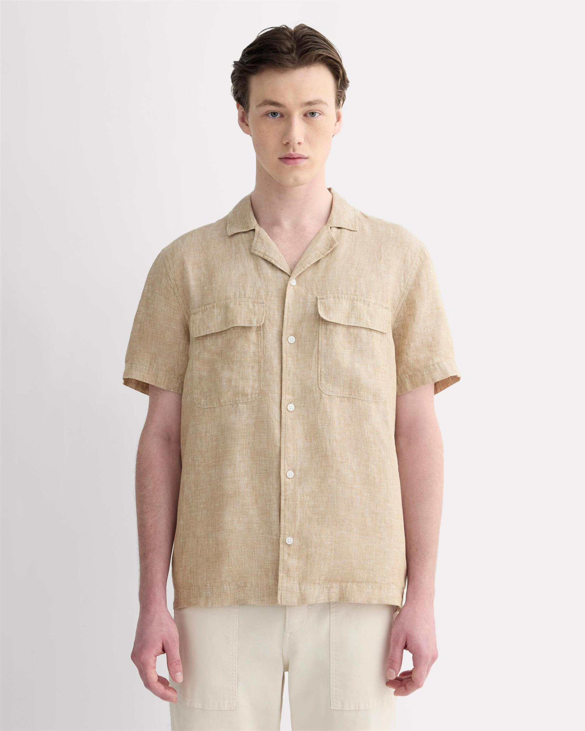 The Resort Shirt in Linen Product Image