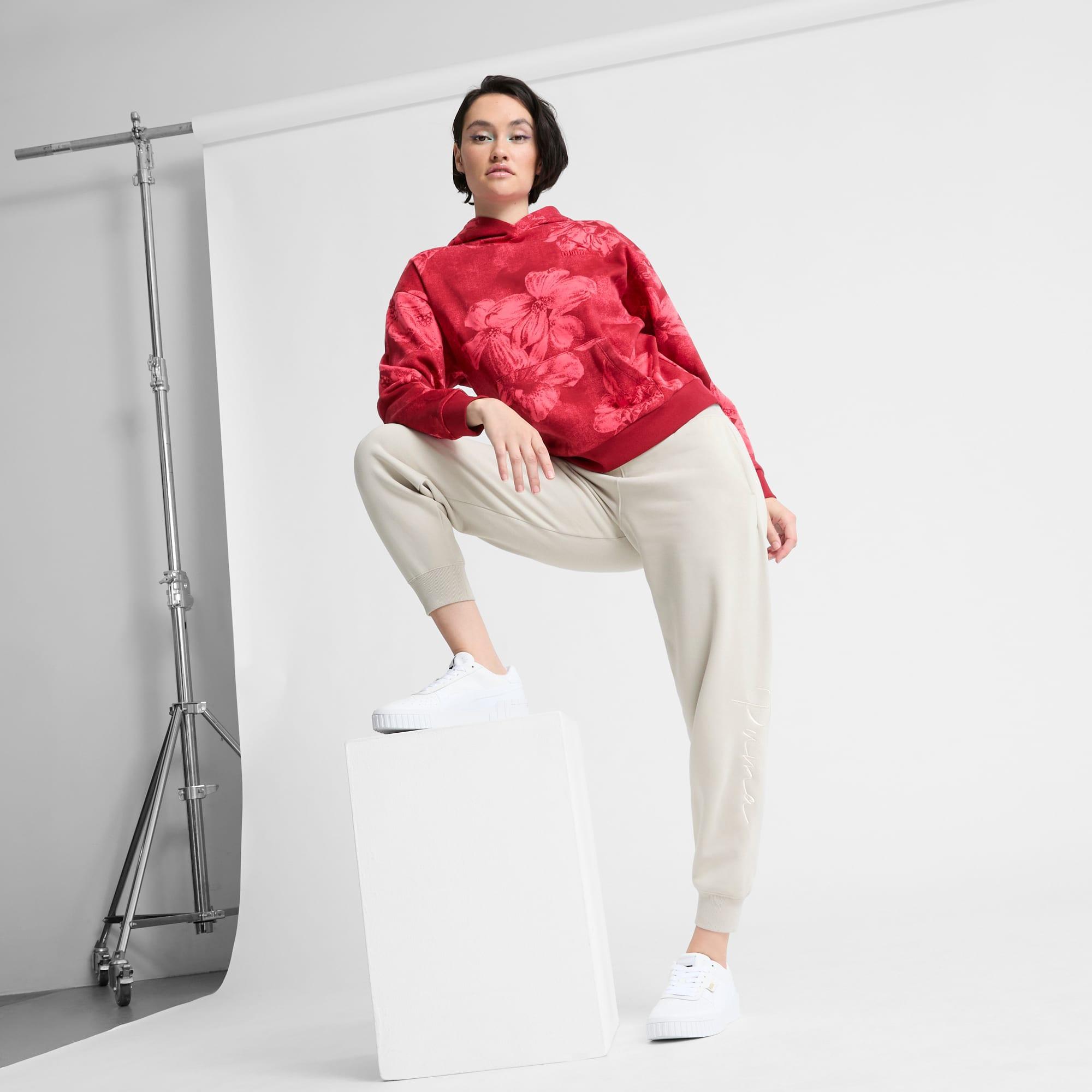 ESS+ Floral AOP Women's Hoodie Product Image