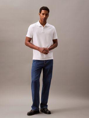 Calvin Klein Men's Liquid Touch Polo Shirt - Green - XXL Product Image