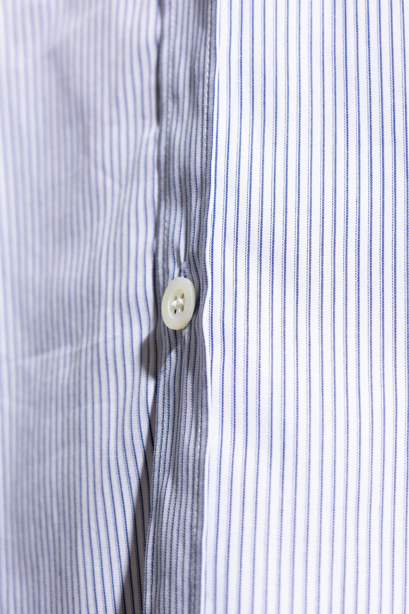 DRIES VAN NOTEN Long-sleeved Shirt In Blue Product Image