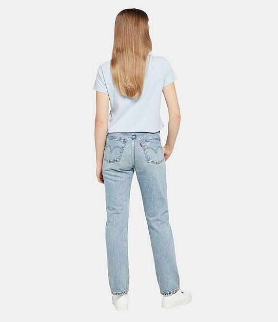Levi's® 501® Original Straight Leg 5 Pocket Jeans Product Image