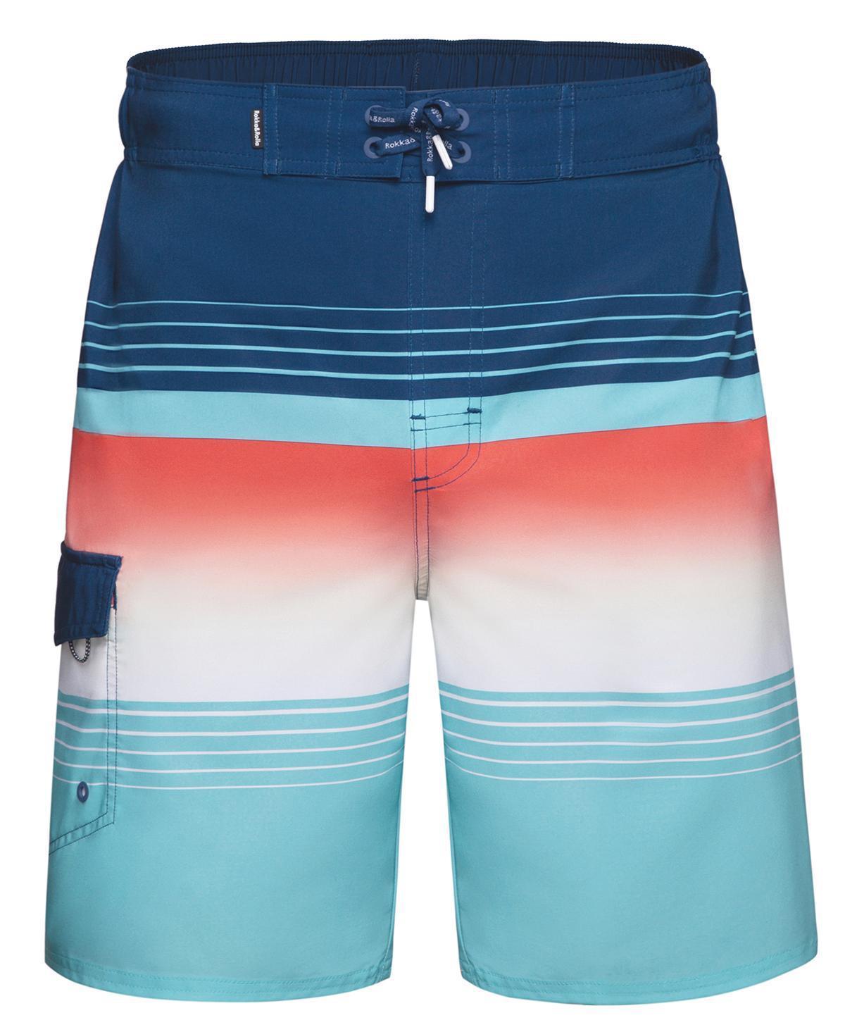 Mens Rokka&Rolla 9-in. Inseam Quick Dry Board Shorts Product Image