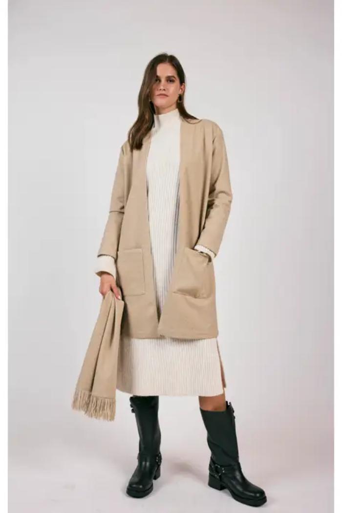 Campbell Adjustable Scarf Coat Product Image