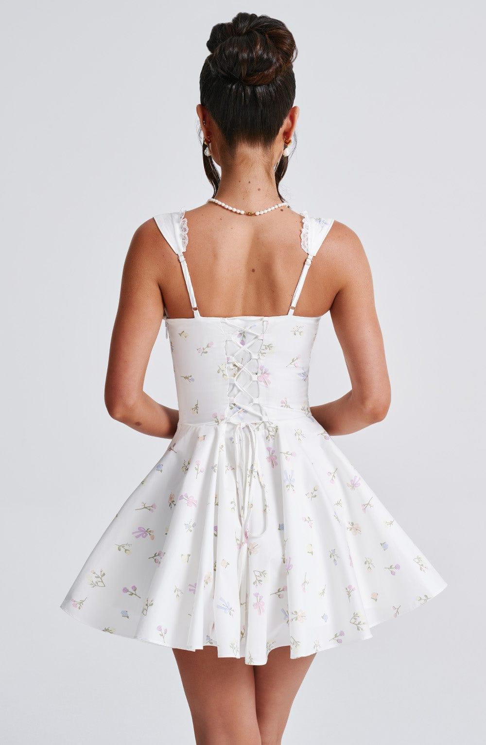 Antonella Mini Dress - Multi Floral Print Product Image