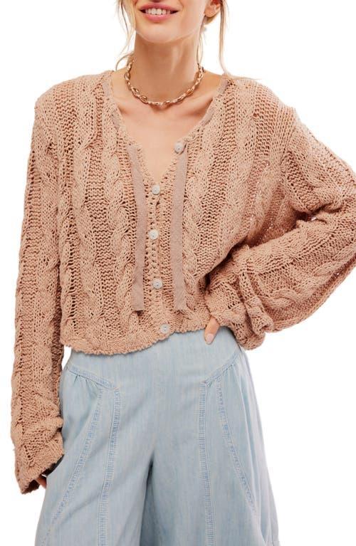 Free People Robyn Cardi (Bright ) Women's Sweater Product Image