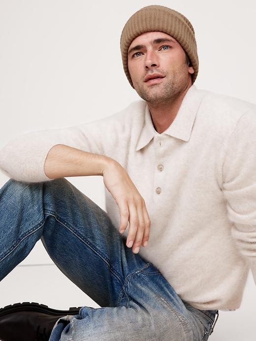 Italian Merino-Blend Beanie Product Image