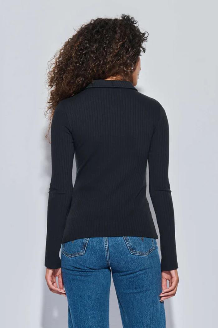 Coco Keyhold Top- Jet Black Product Image