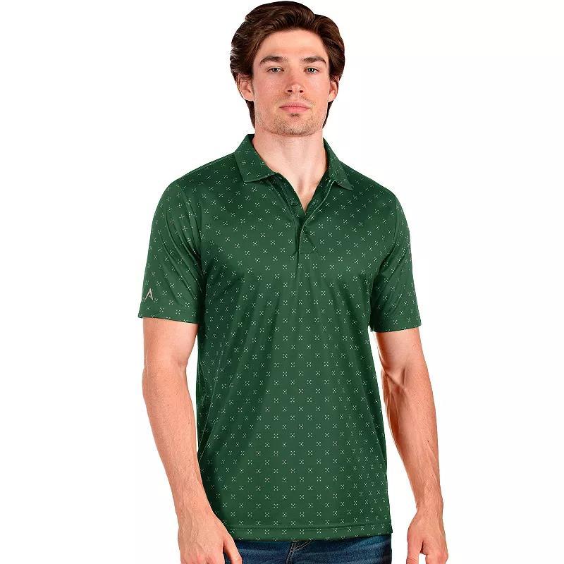 Men's Antigua Spark Polo, Size: XL, Black Black Product Image