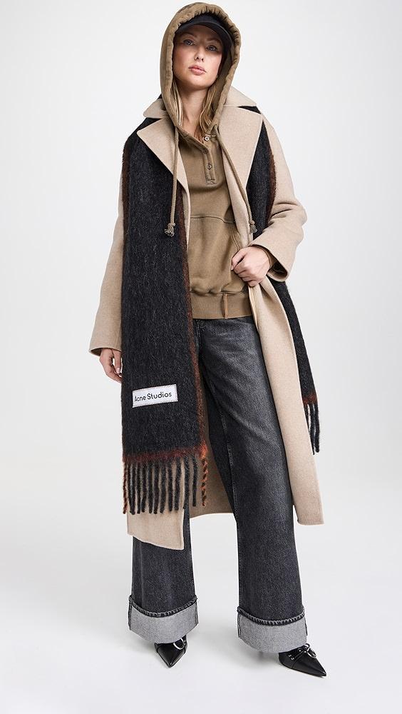 Acne Studios Wool Mohair Scarf | Shopbop Product Image