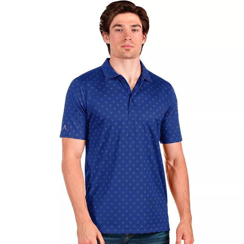 Men's Antigua Spark Polo, Size: XL, Black Black Product Image