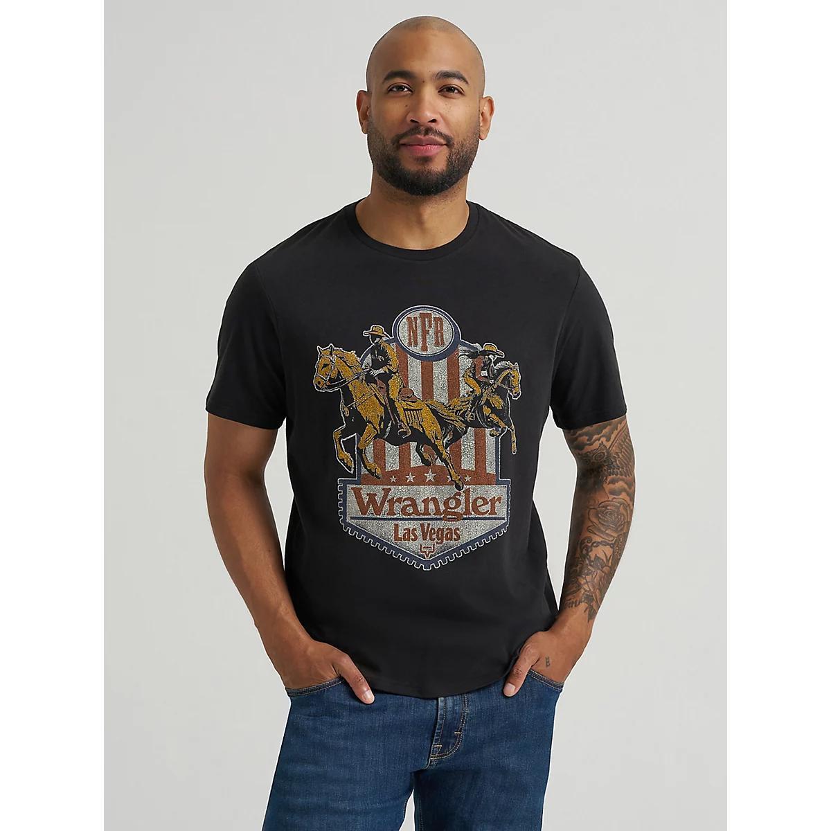 Men's NFR Vegas Graphic T-Shirt | Men's SHIRTS | Wrangler® Product Image
