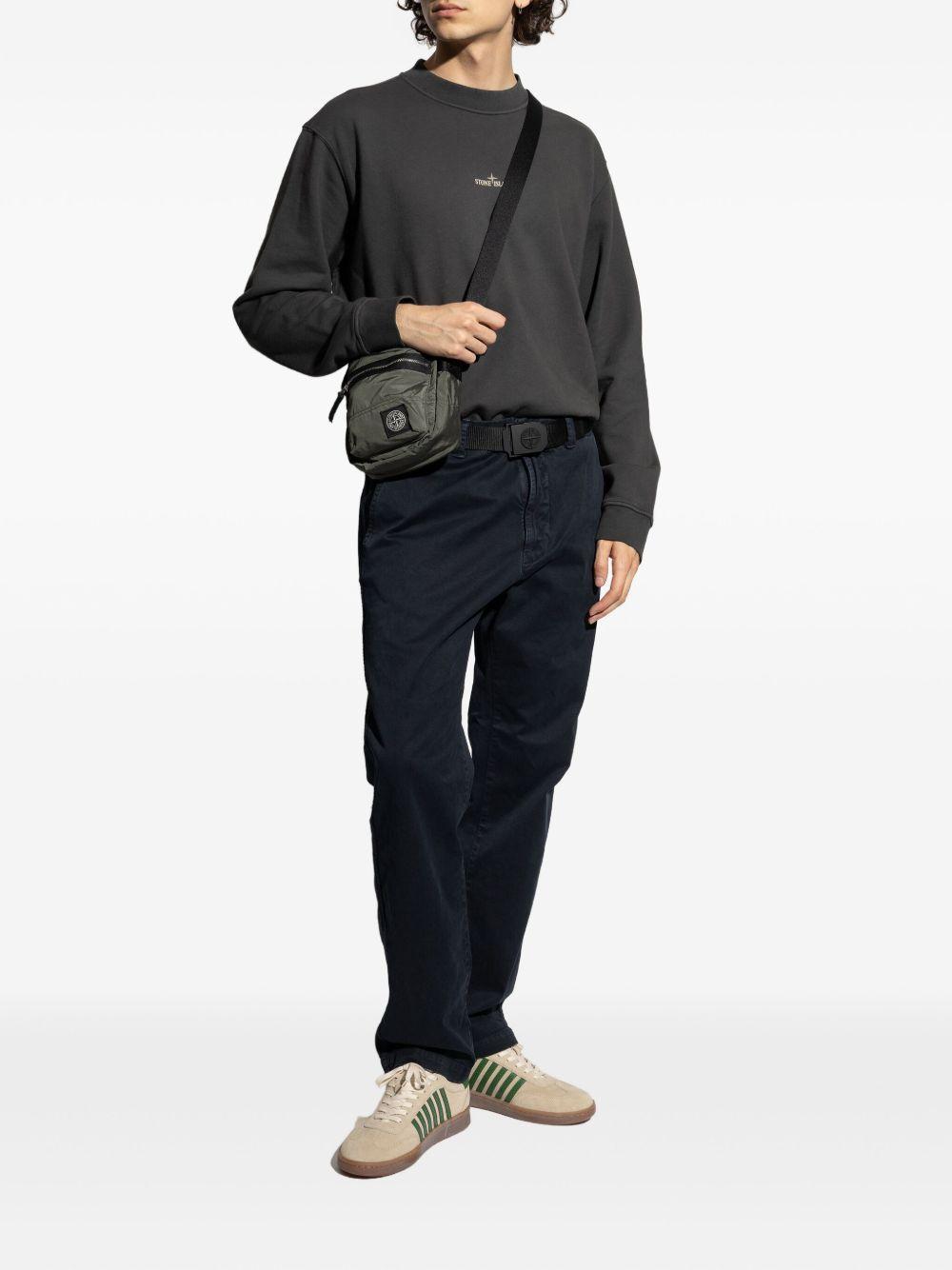logo-embroidered crew-neck sweatshirt Product Image