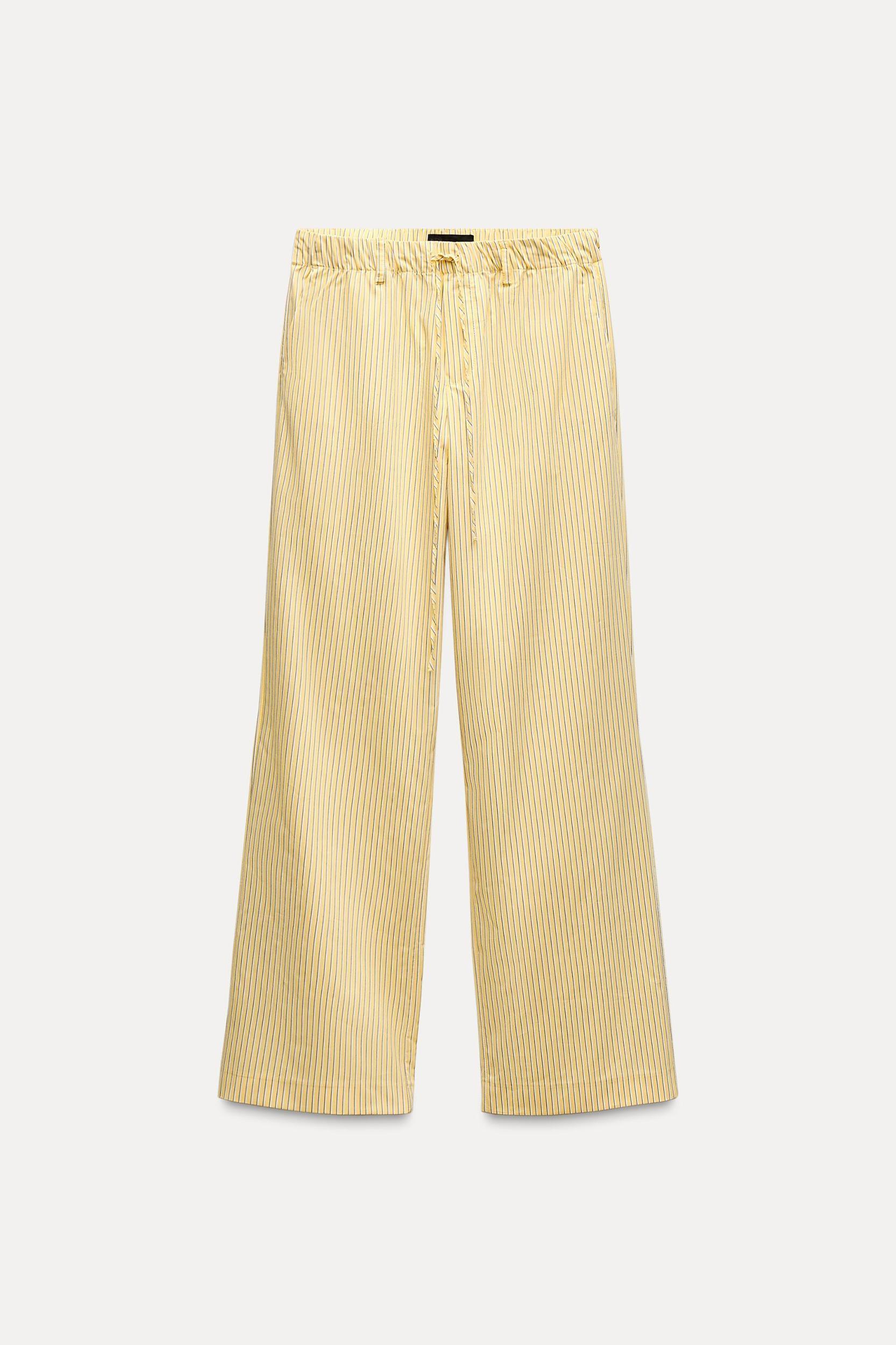 STRIPED PAJAMA PANTS Product Image