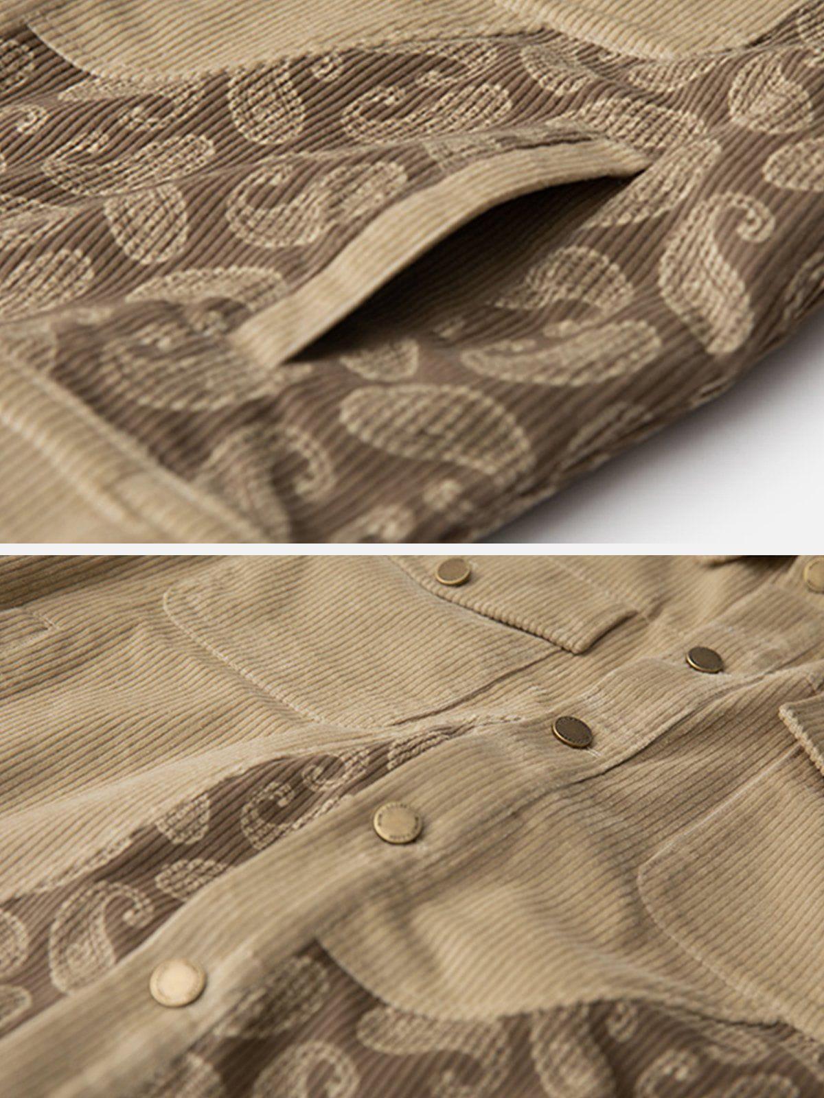 Aelfric Eden Irregular Patchwork Bandana Jacket Product Image